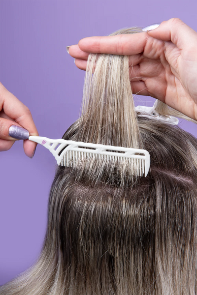 Pintail comb being used