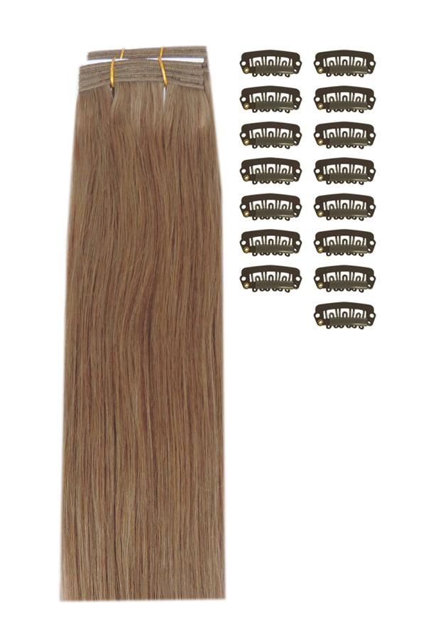 blonde clip in hair extensions