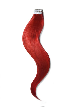 Bright Red Hair Extensions Clip Ins Bonded Options Uk Cliphair Uk