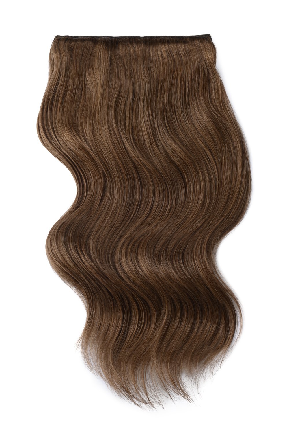 Medium Ash Brown Hair Extensions (No. 8) | Human Hair | Cliphair UK