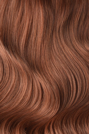 Dark Auburn No 33 Real Human Hair Extensions Cliphair Uk
