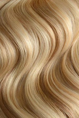 Light Reddish Brown Golden Blonde Bleached Blonde Mix No 12 16