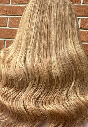 Light Golden Blonde (#16) Tape in Hair Extensions - Cliphair UK