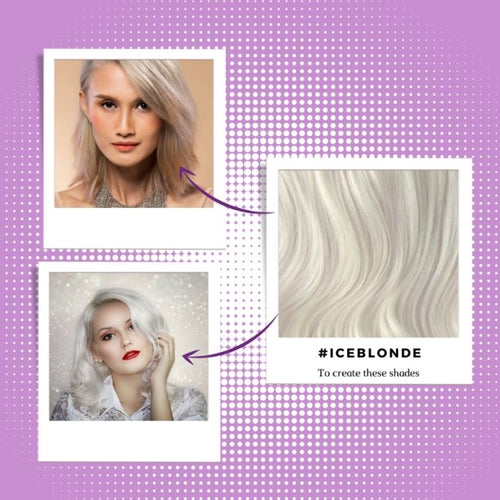 best colours to dye with shade ice blonde