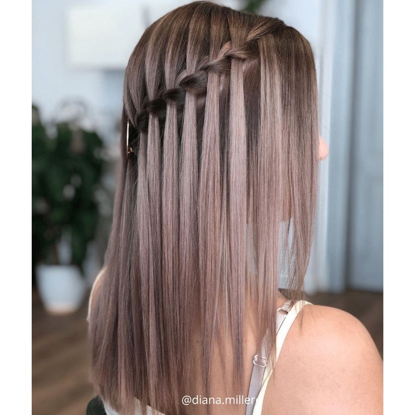 waterfall braids extensions