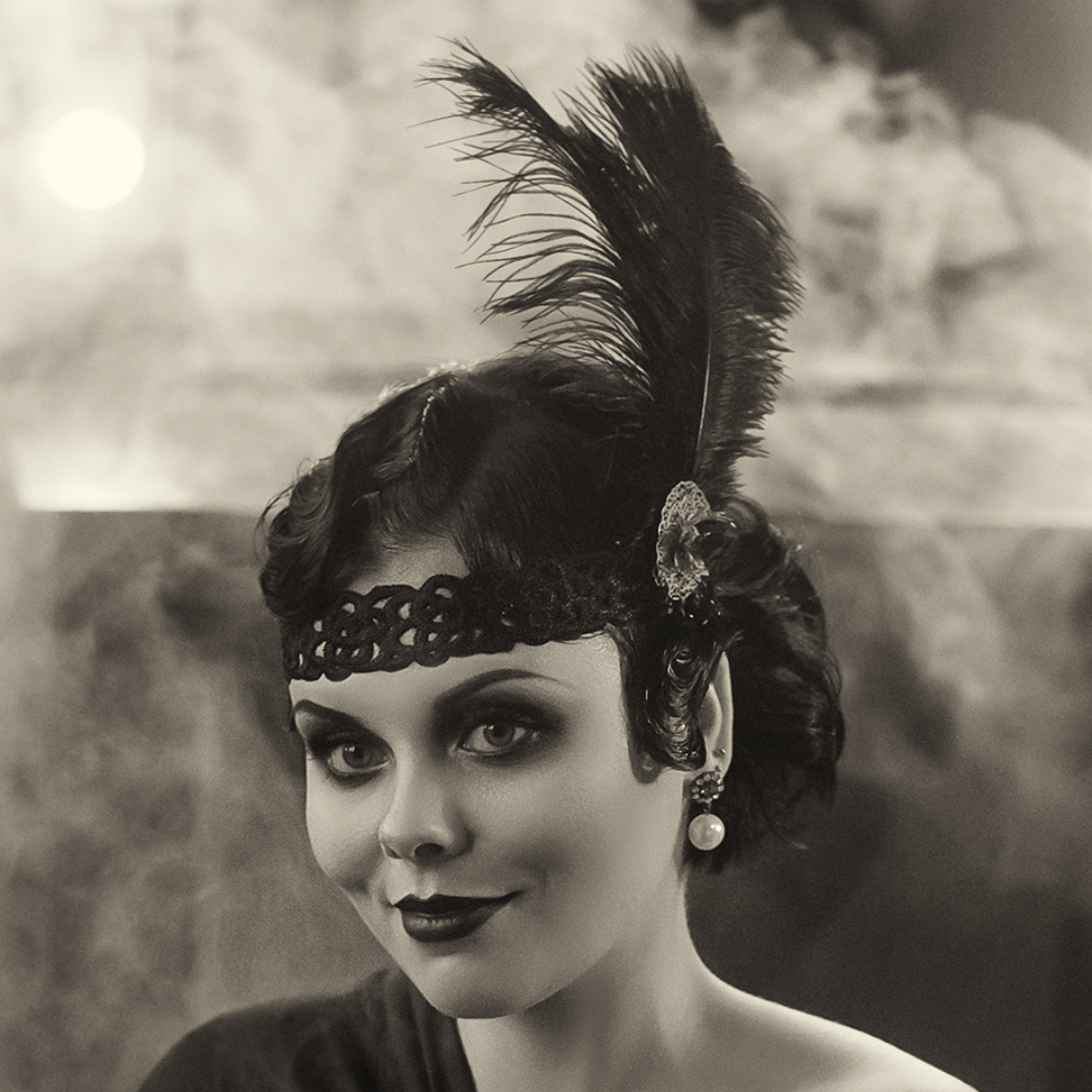 1920s flappers hairstyle