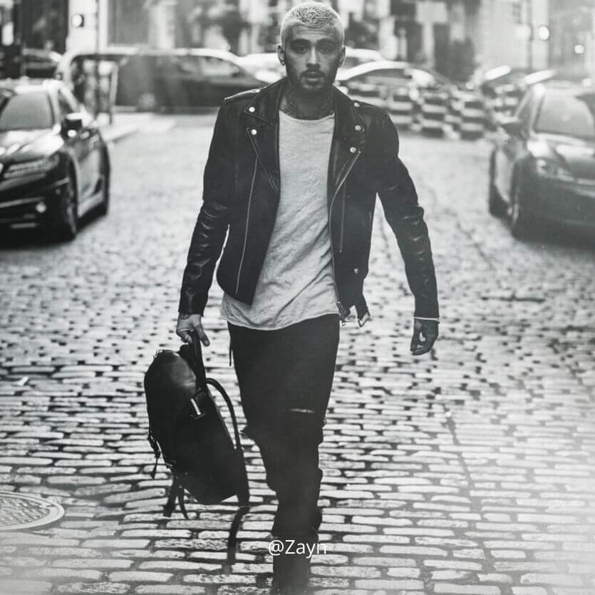 The jean jacket Louis Vuitton purple worn by Tinie Tempah on his account  Instagram @tiniegram