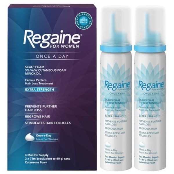 Regaine Extra Strength Scalp Foam Package