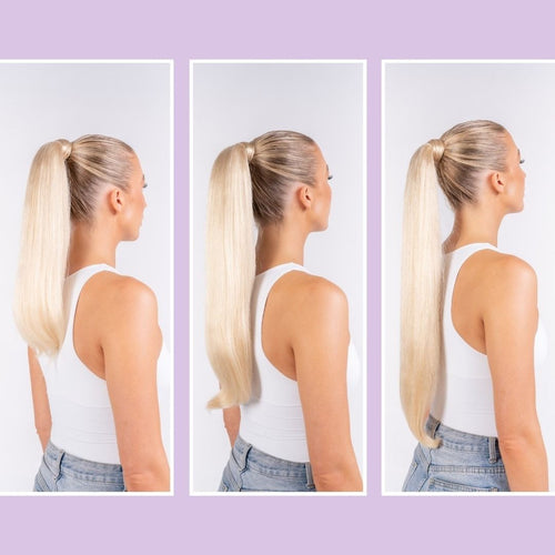 Using Hair Extensions For A Wrap-Around Ponytail