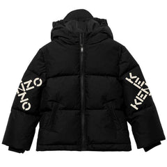 Kenzo Kids Boys Black Puffer Jacket