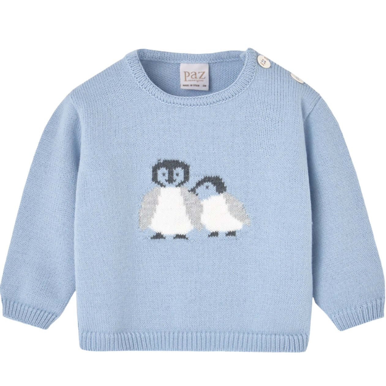 Baby Boys Blue Penguin 3 Piece Set - Image 3