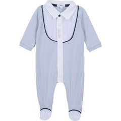 boss boys blue babygrow kathryns