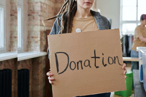 donate clothes to charity