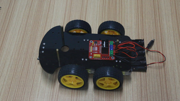 Multi-Functional 4WD Robot Car Chassis Kit – Kuongshun Electronic Shop