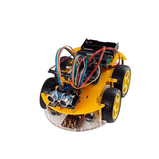 Multi-Functional 4WD Robot Car Chassis Kit – Kuongshun Electronic Shop