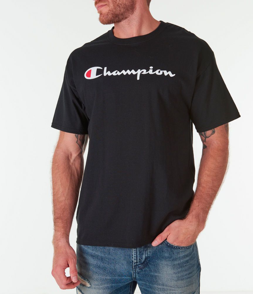 men's champion graphic jersey tee