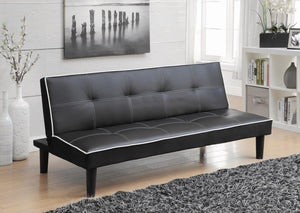 Joel Sofa Bed (Black) – Fully Furnished