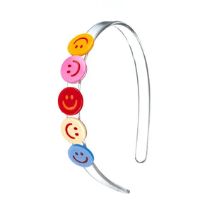 L & R Multi Happy Face Headband - Smoochie Baby