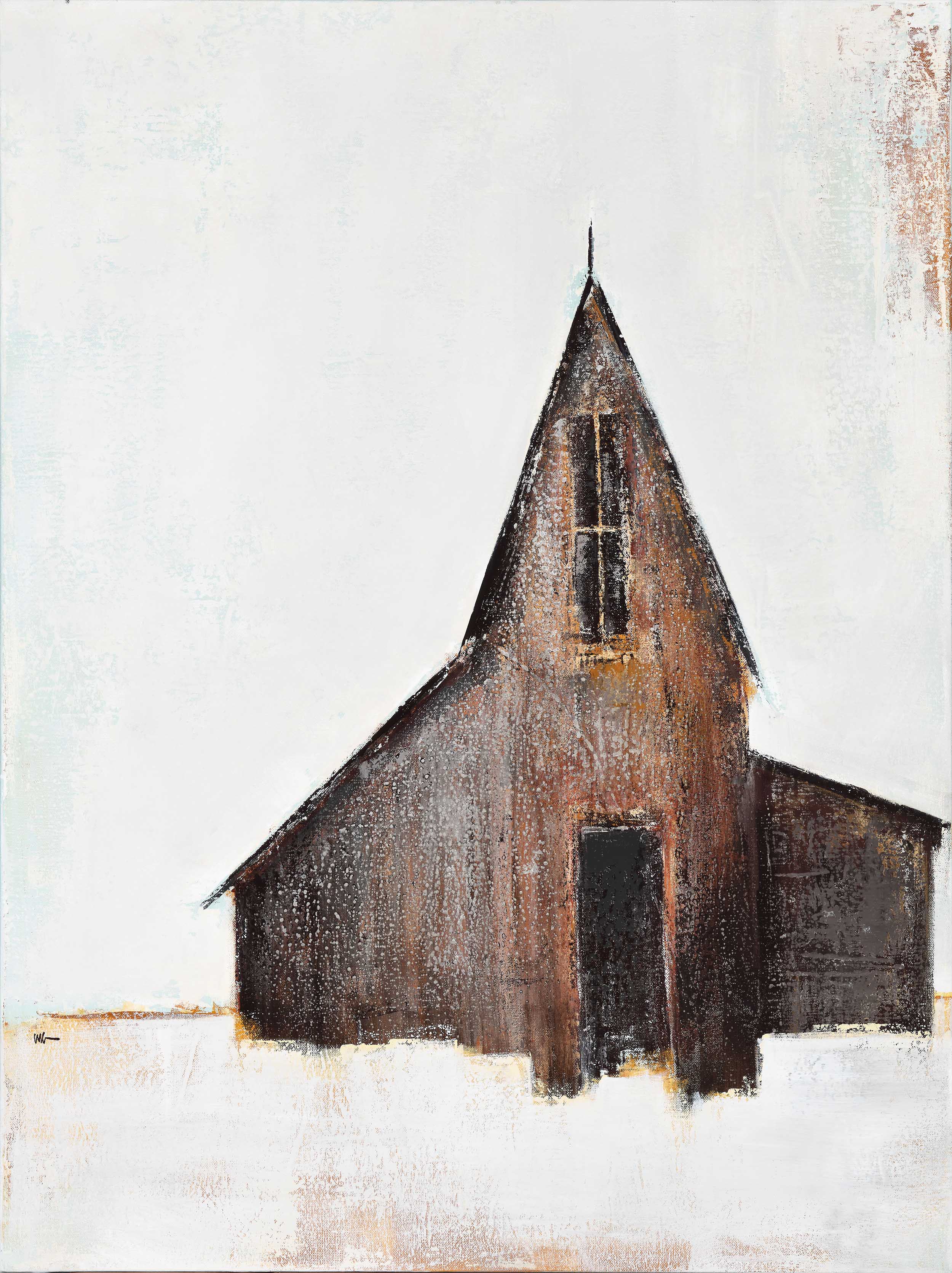 Barn Brown Vertical Mary Gregory Studio