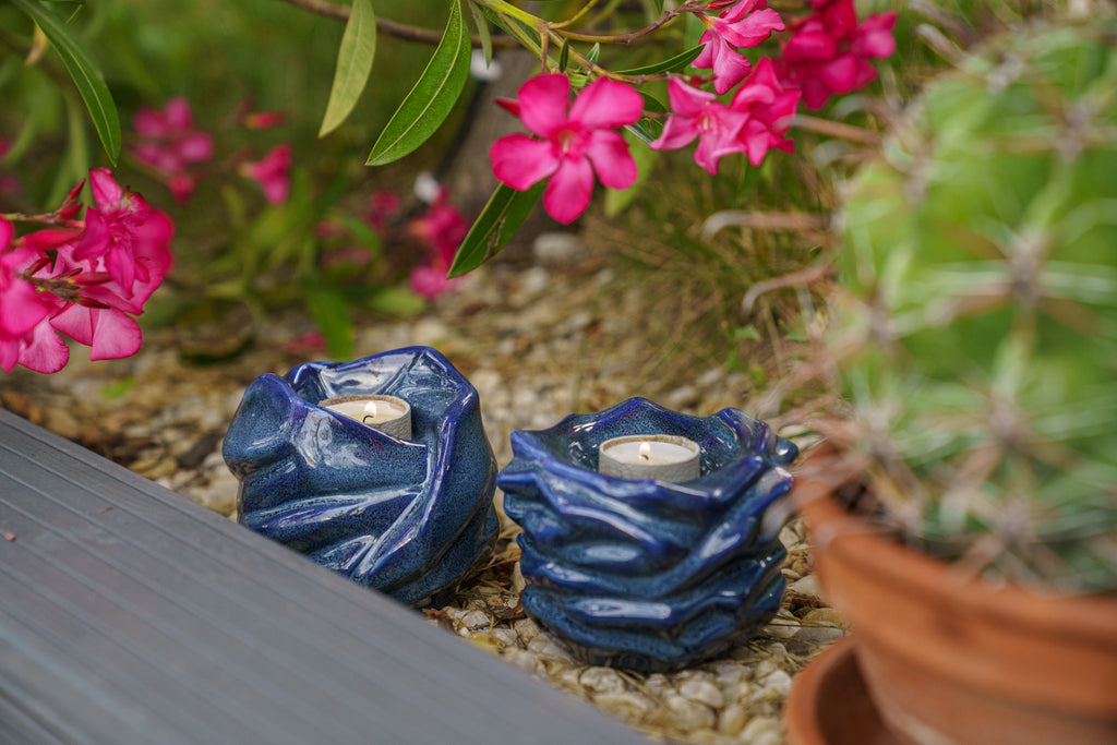 Handmade Keepsake urns for ashes by Pulvis Art Urns.