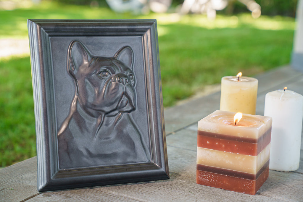 Ceramic Picture Frame Urn