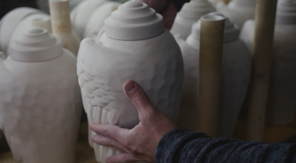 Ceramic Urns for Ashes. Cremation Urns by Pulvis