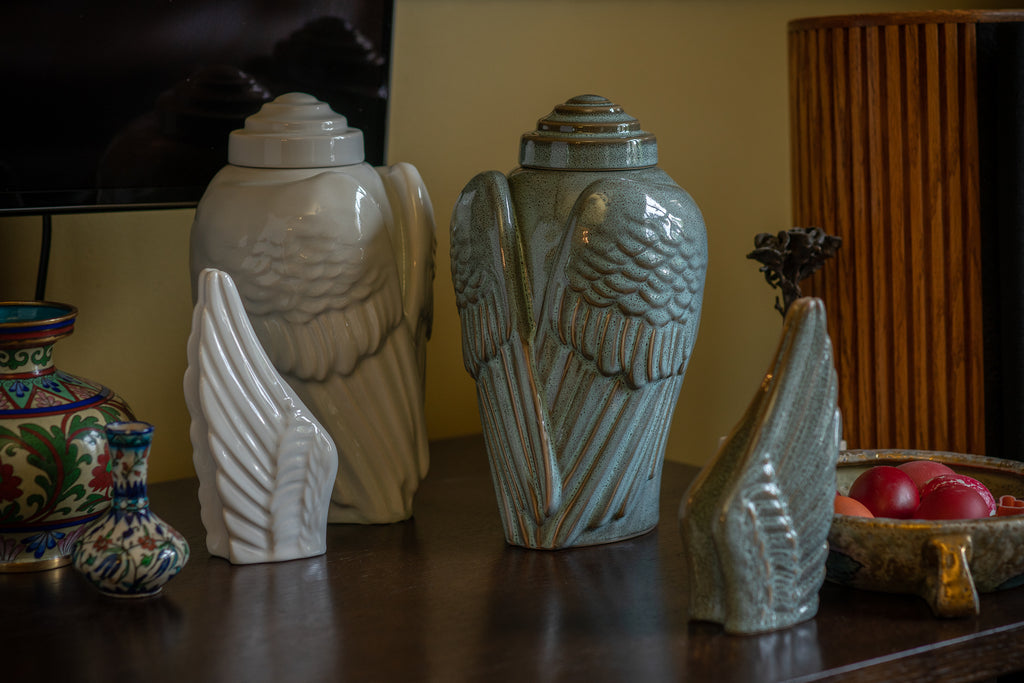 Cremation Urn for Ashes - Wings