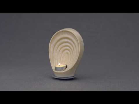 
                  
                    Load and play video in Gallery viewer, Guardian Handmade Keepsake Cremation Urn for Ashes
                  
                