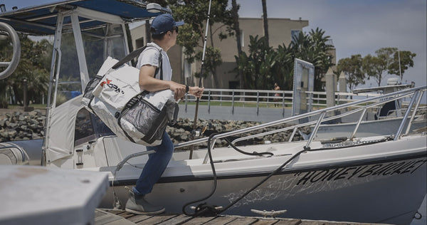 Opah Gear Kill Bag fathom 4 san diego Mission Bay fishing San Diego cooler bag fishing 