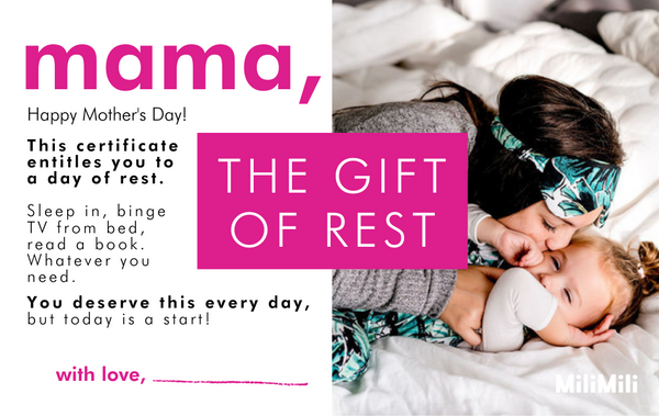 the gift of sleep gift certificate