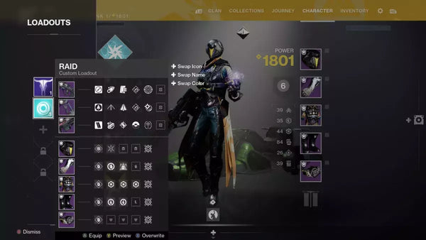 destiny loadouts