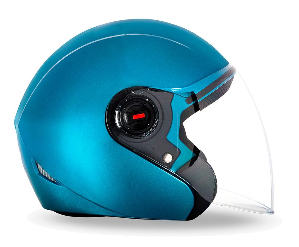 yamaha cyan blue helmet