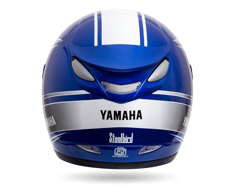 yamaha blue motorcycle helmet