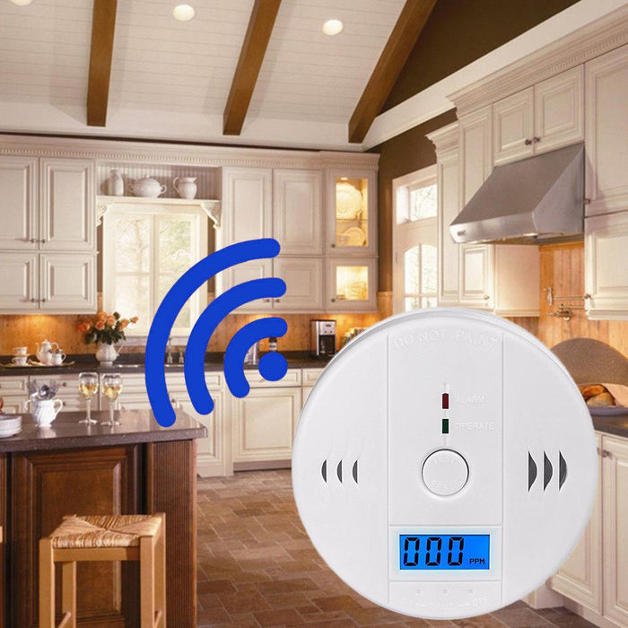 Co Carbon Monoxide Poisoning Gas Sensor Alarm Detector Smart