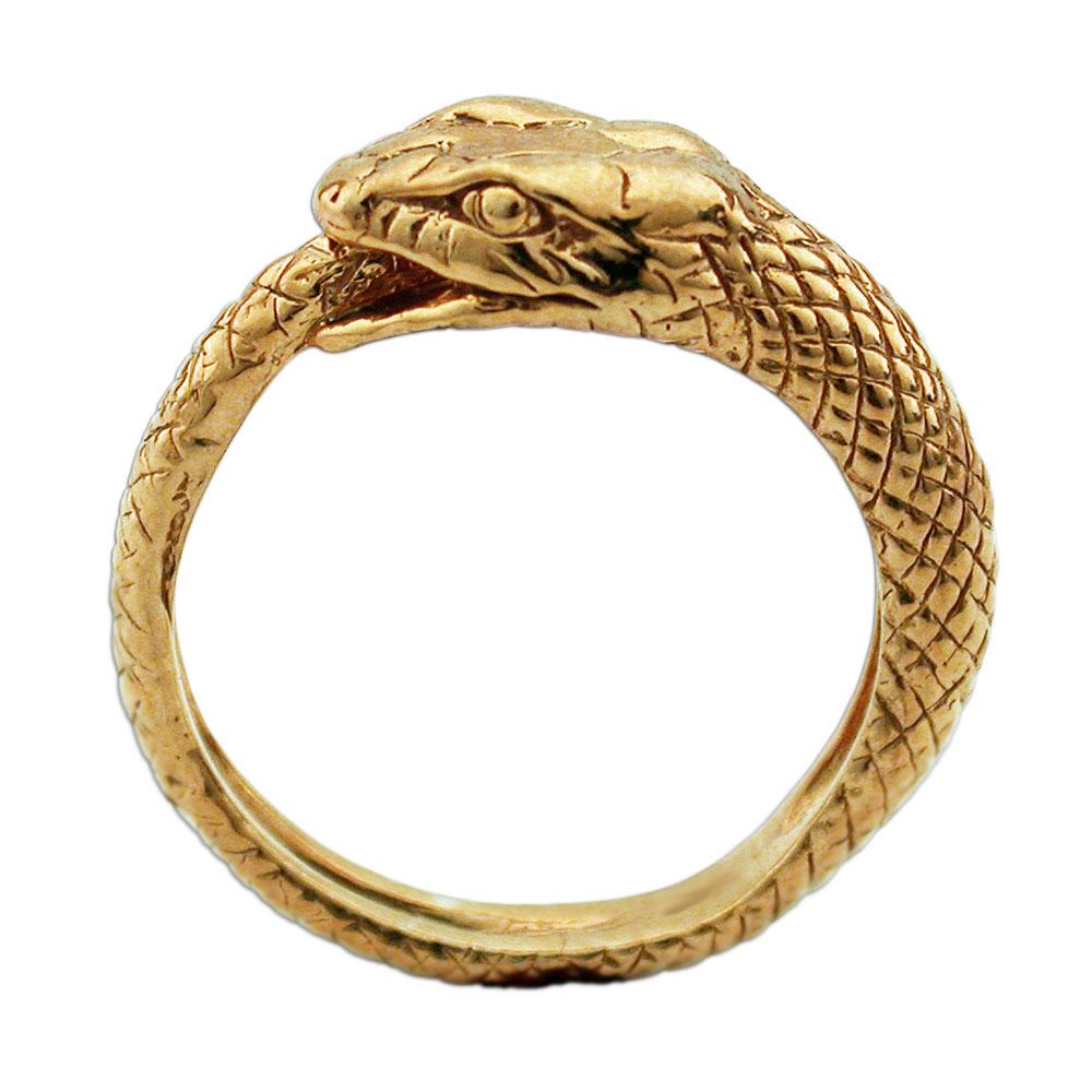 Gold Ouroboros Ring – BJS Inc.