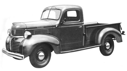 1939-47 2WD Dodge Truck Parts