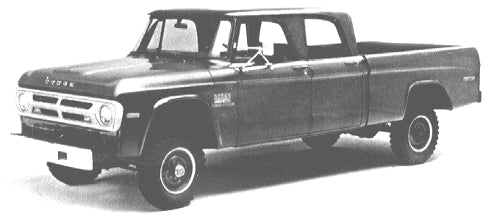 1961-71 D100, W100 & D200, W200 Parts