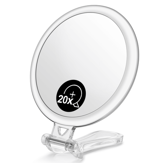  OMIRO Compact Mirror, Mini Mix Diamond 1X/2X