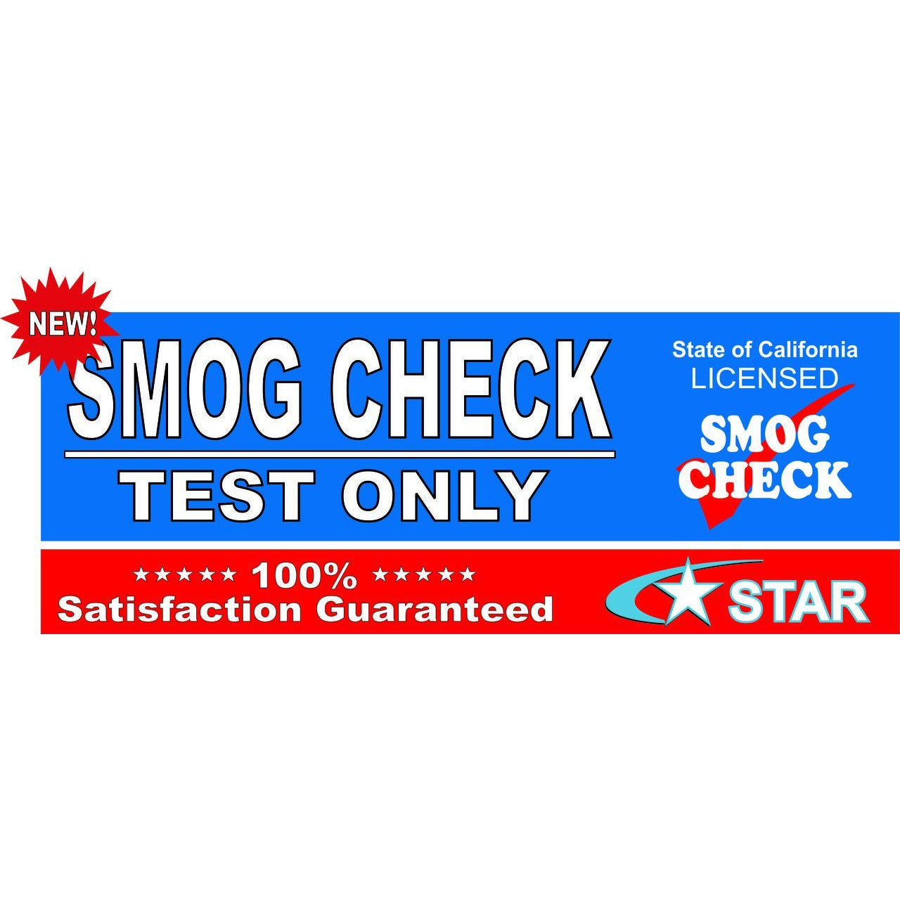 Ca Smog Check Banners Parts Queen