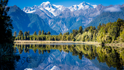 New Zealand pristine government regulated waters.