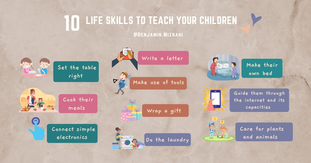 life-skills-to-teach-your-children-benjamin-mizrahi