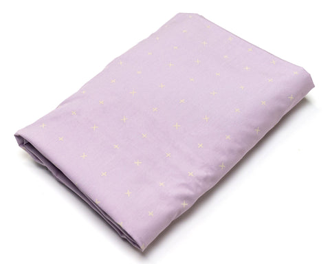 Lavender Hugs Fitted Crib Sheet