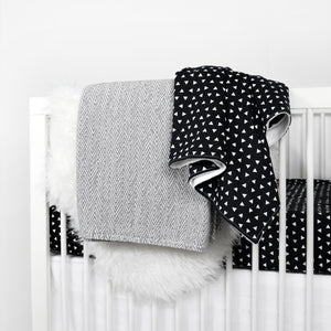 Olli Lime Black And White Crib Bedding Modern Crib Sheets