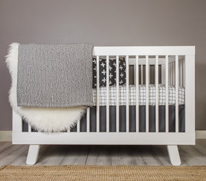 black and white cot bedding