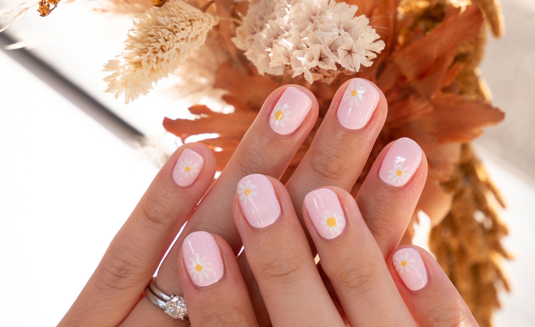 Daisies Nail Art Stickers