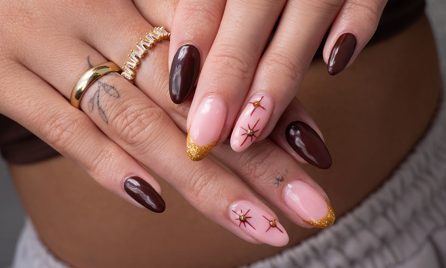 Closeup Elegant Pastel Natural Modern Design Manicure On Fabric Silk  Background Female Hands Gel Nails Nude Manicure Beige Color Skin Care  Beauty Nail Care Stock Photo - Download Image Now - iStock