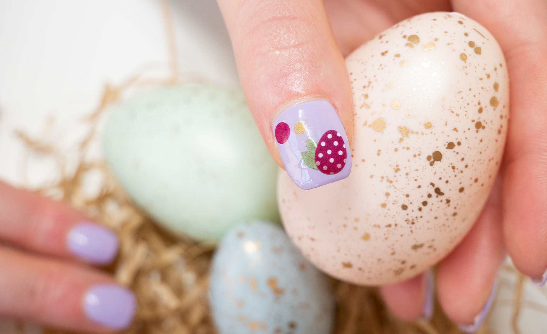 Easter Eggs Nail Art Sticker