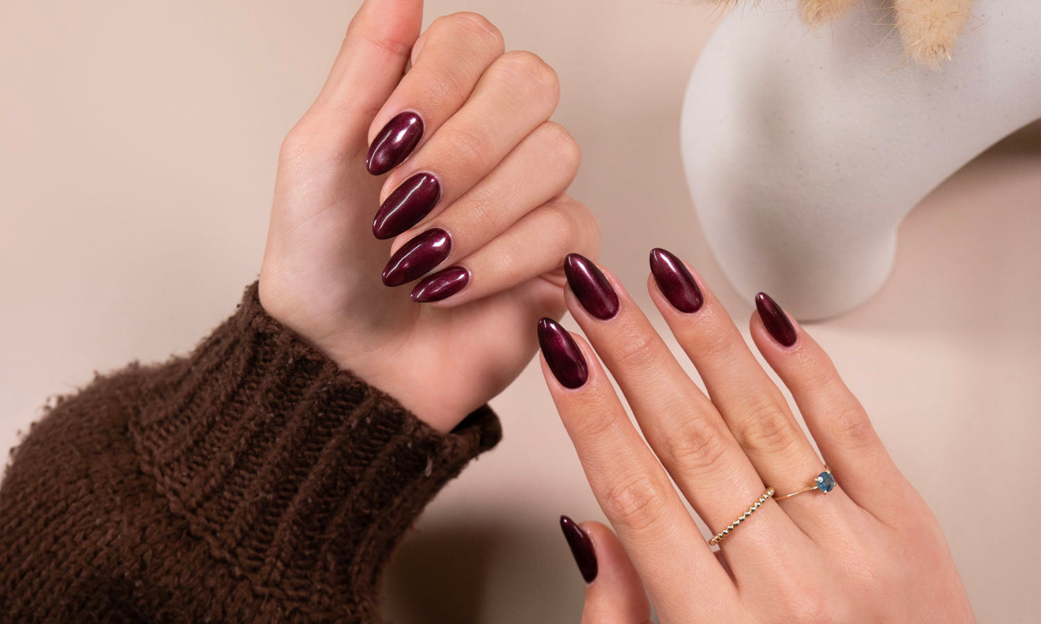 10 Dark Red Nail Ideas for a Moody Manicure