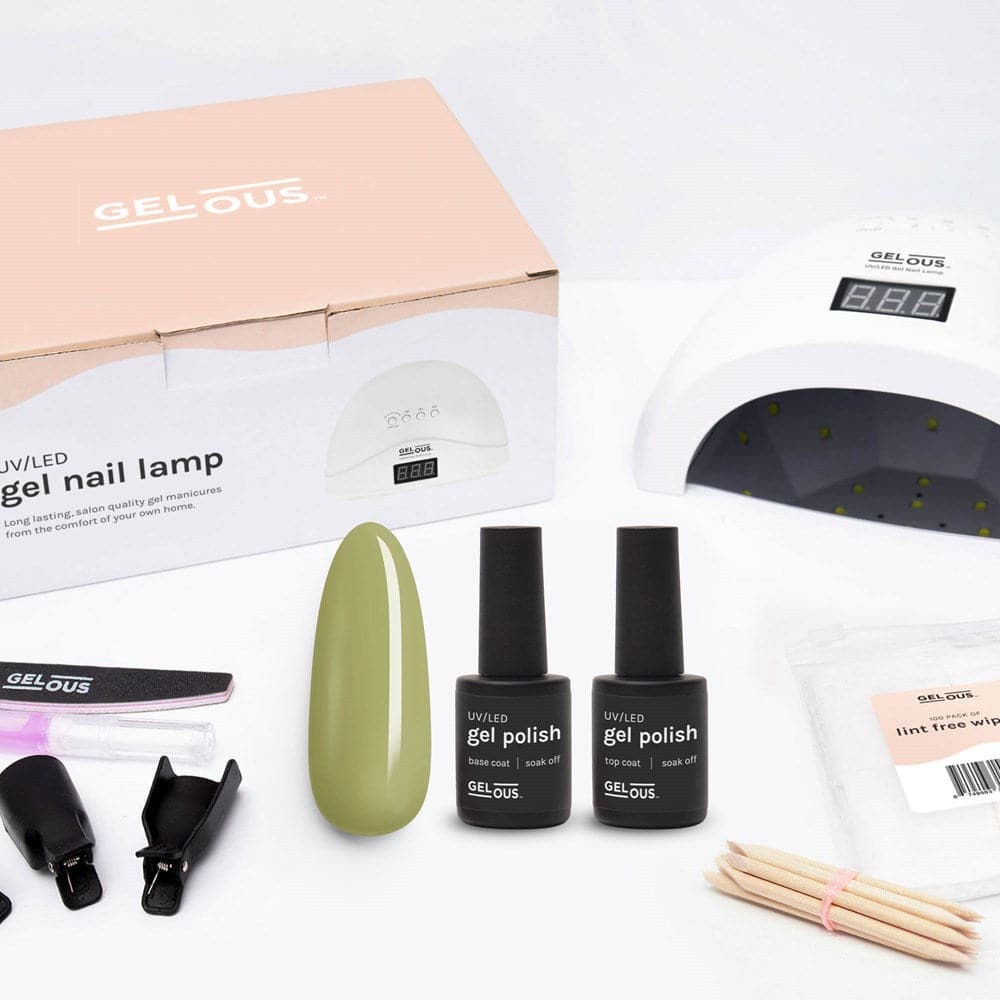 Gelous gel nail polish Dirty Martini Starter Pack - photographed in New Zealand