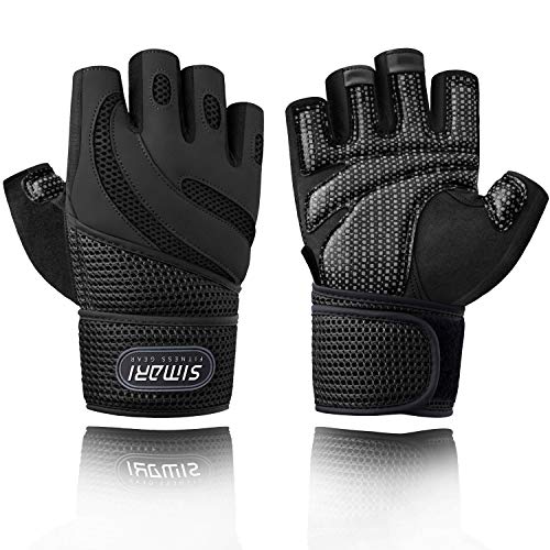 weight lifting gloves with wrist support